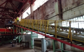 Конвейеры ленточные для деревообрабатывающего комбината Республика Коми ООО «Трансинжиниринг»